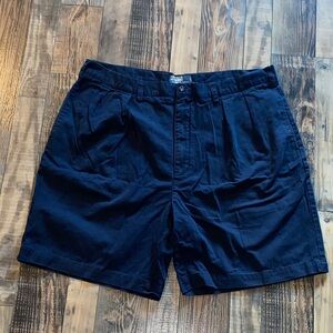 Ralph Lauren Navy pleated dressy shorts size 44